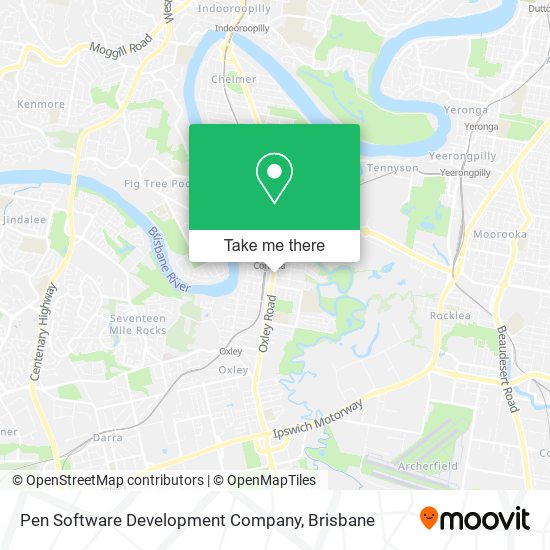 Pen Software Development Company map