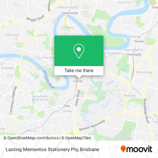 Lasting Mementos Stationery Pty map