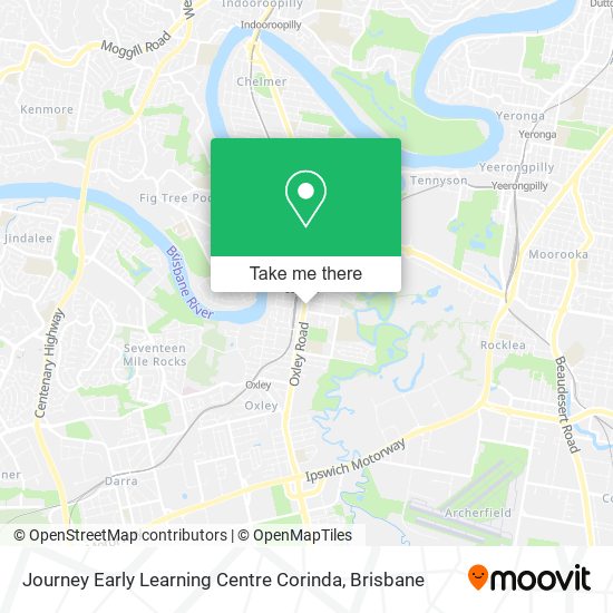 Journey Early Learning Centre Corinda map