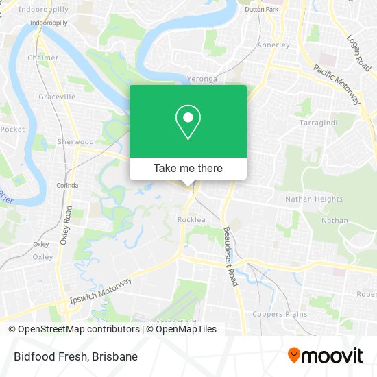 Bidfood Fresh map