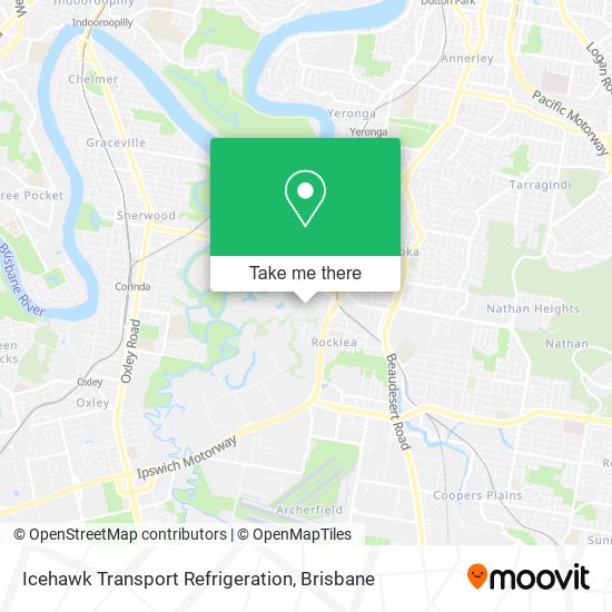 Icehawk Transport Refrigeration map