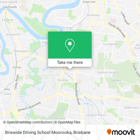 Briswide Driving School Moorooka map