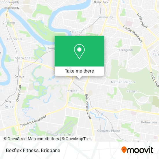Bexflex Fitness map