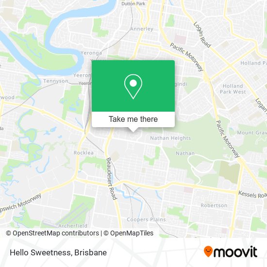 Hello Sweetness map
