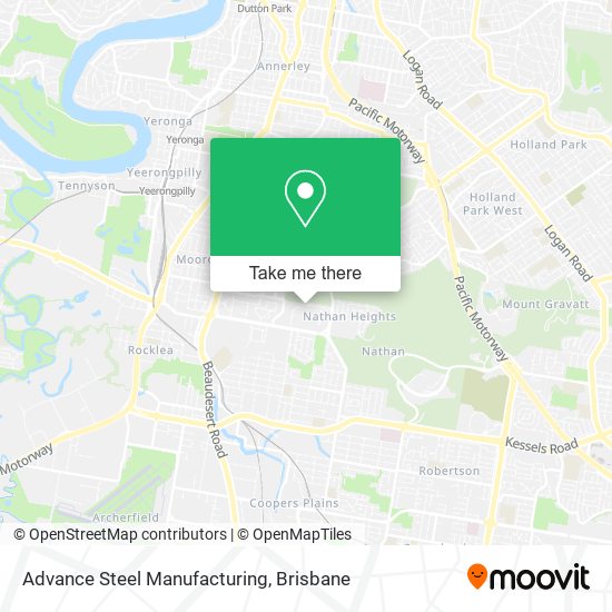 Advance Steel Manufacturing map