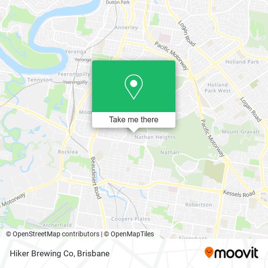 Hiker Brewing Co map