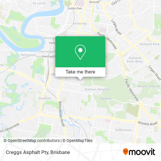 Creggs Asphalt Pty map
