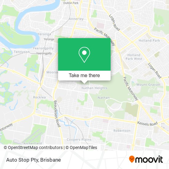 Auto Stop Pty map