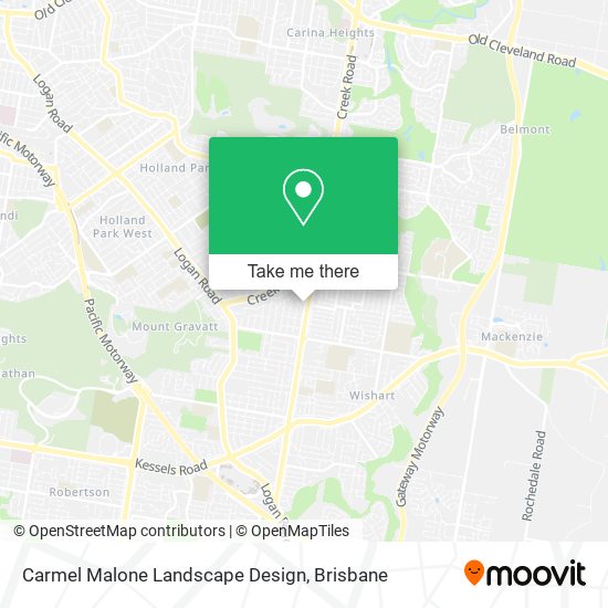 Carmel Malone Landscape Design map