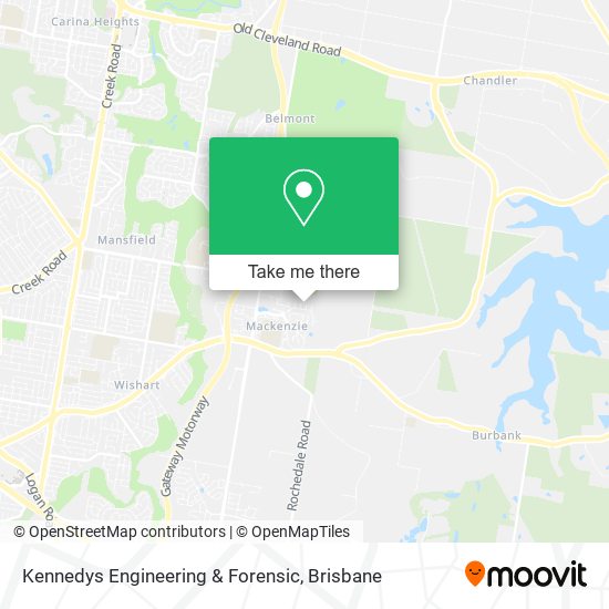 Kennedys Engineering & Forensic map
