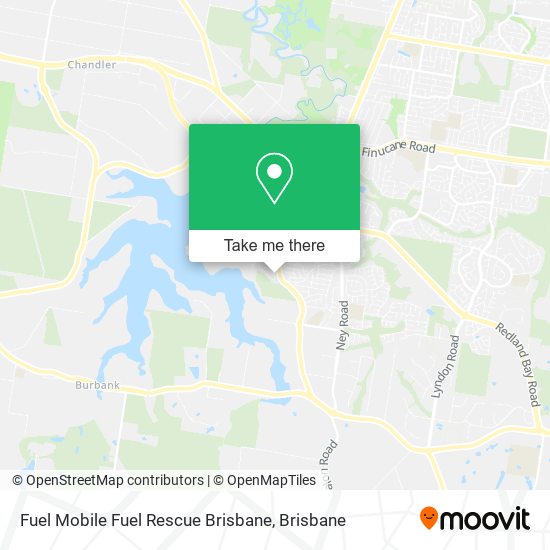 Fuel Mobile Fuel Rescue Brisbane map