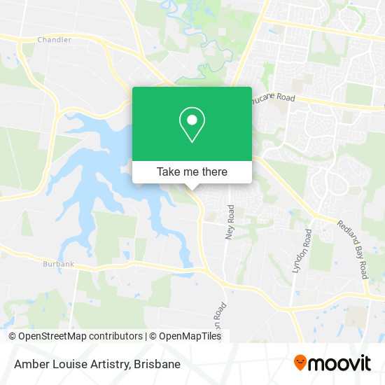 Amber Louise Artistry map