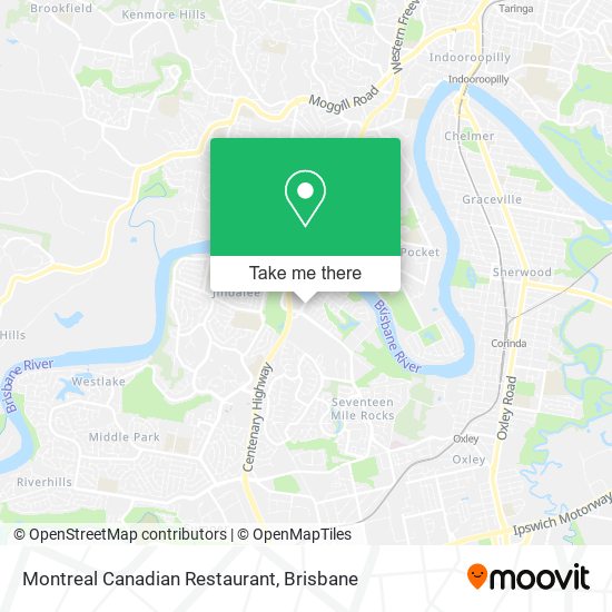 Montreal Canadian Restaurant map