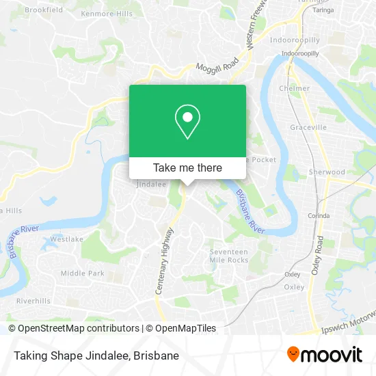 Taking Shape Jindalee map