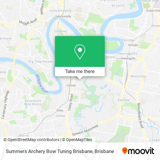 Summers Archery Bow Tuning Brisbane map