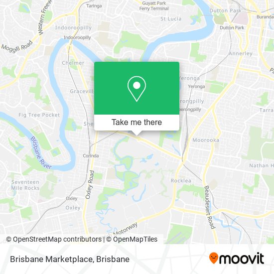 Mapa Brisbane Marketplace