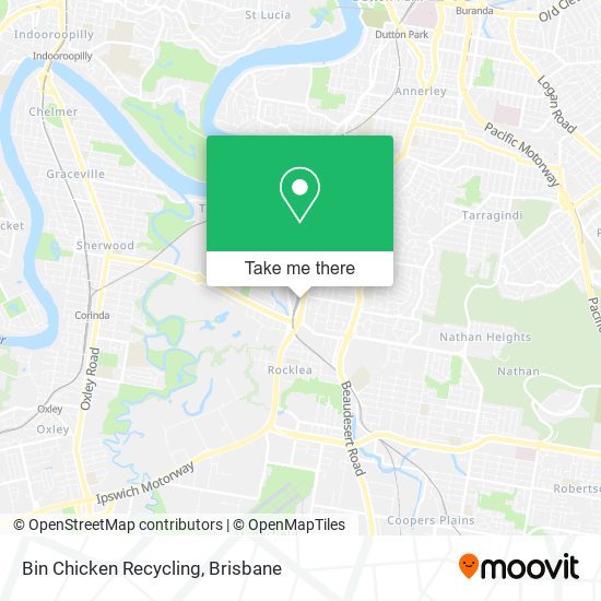 Bin Chicken Recycling map