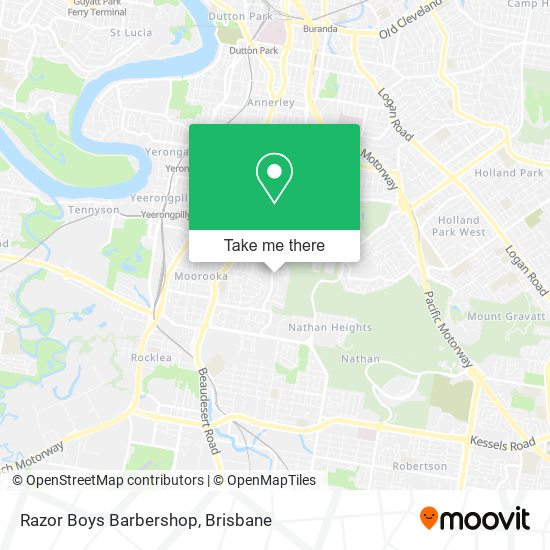 Razor Boys Barbershop map