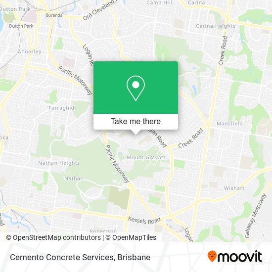 Cemento Concrete Services map