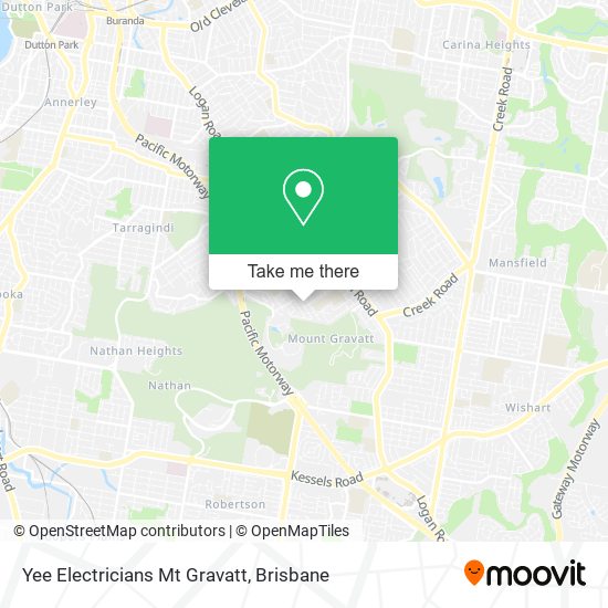 Yee Electricians Mt Gravatt map