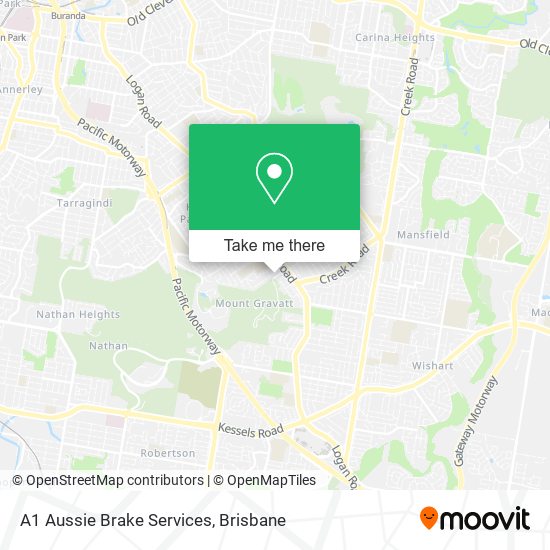 A1 Aussie Brake Services map