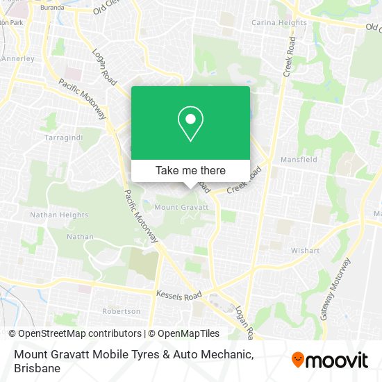 Mount Gravatt Mobile Tyres & Auto Mechanic map