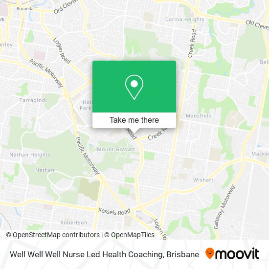 Well Well Well Nurse Led Health Coaching map