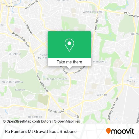 Ra Painters Mt Gravatt East map