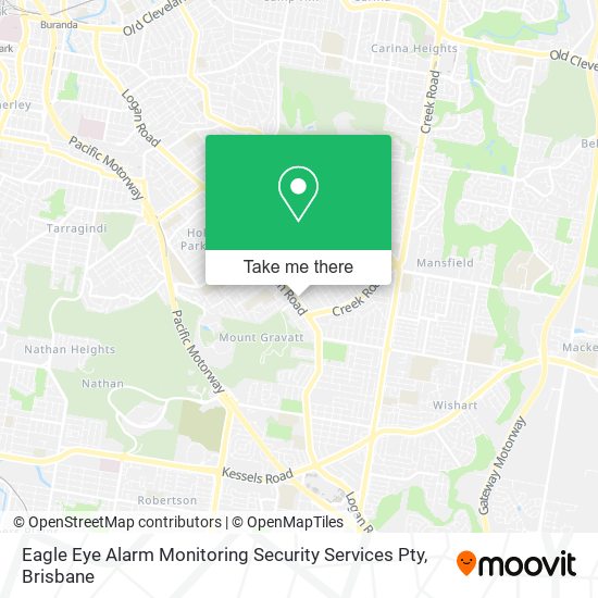 Eagle Eye Alarm Monitoring Security Services Pty map