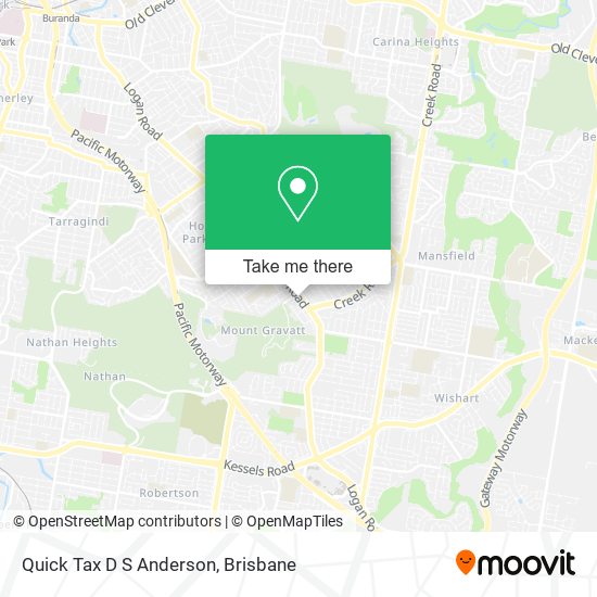 Quick Tax D S Anderson map