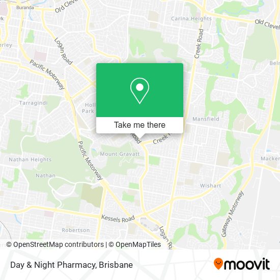 Day & Night Pharmacy map
