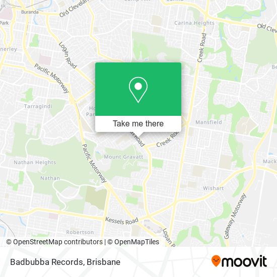 Badbubba Records map