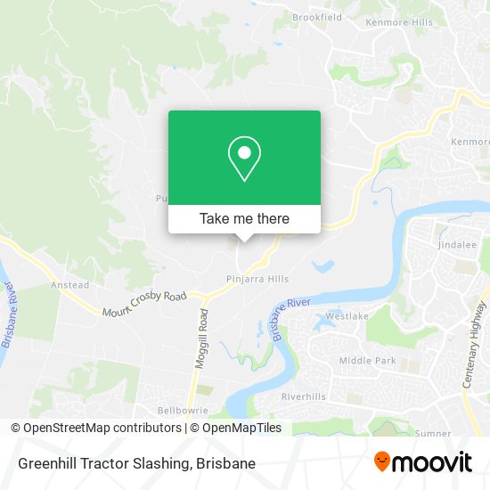Greenhill Tractor Slashing map