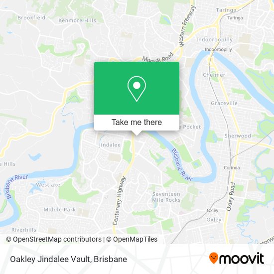 Oakley Jindalee Vault map
