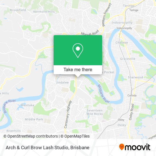 Arch & Curl Brow Lash Studio map