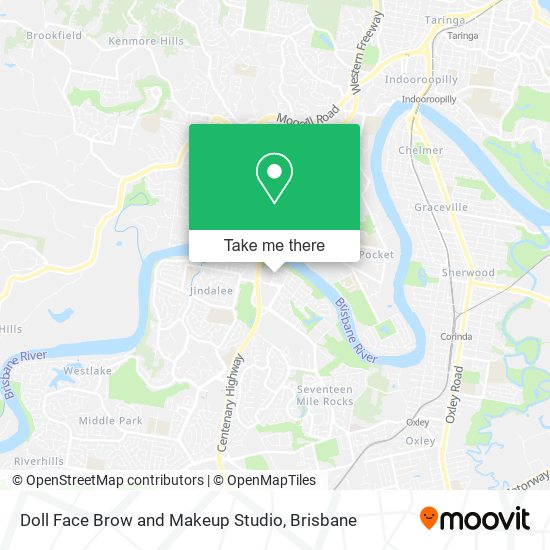 Doll Face Brow and Makeup Studio map
