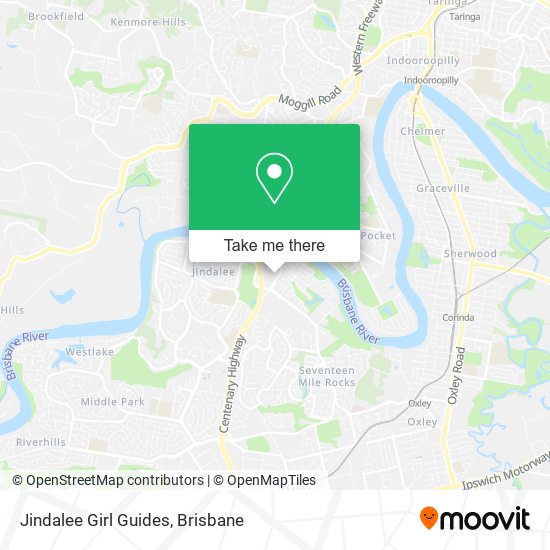 Jindalee Girl Guides map