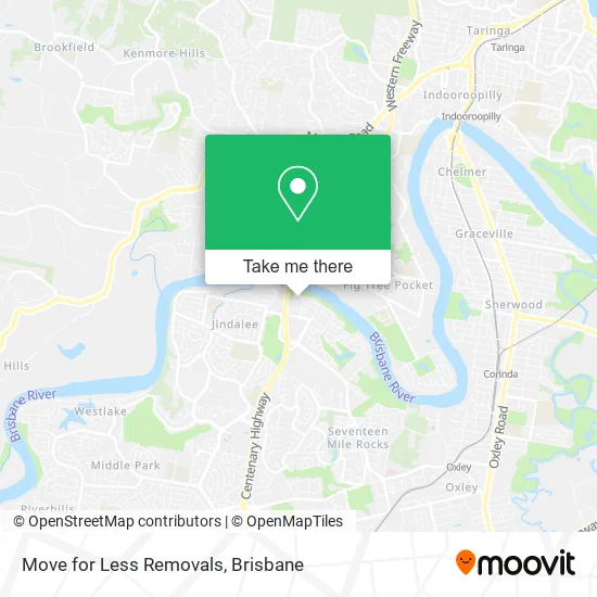Move for Less Removals map