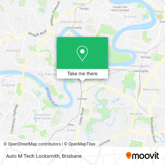 Mapa Auto M Tech Locksmith