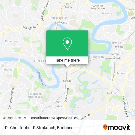 Dr Christopher R Strakosch map