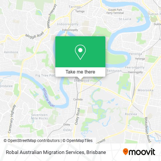 Mapa Robal Australian Migration Services