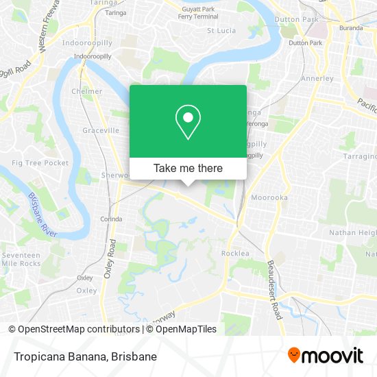 Tropicana Banana map