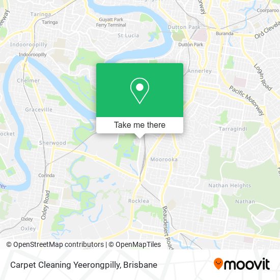 Carpet Cleaning Yeerongpilly map