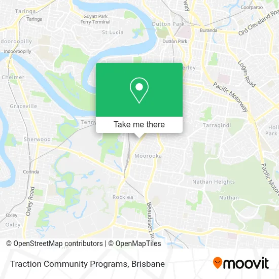 Traction Community Programs map
