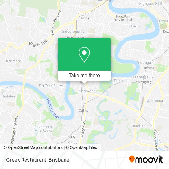Greek Restaurant map