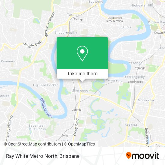 Ray White Metro North map