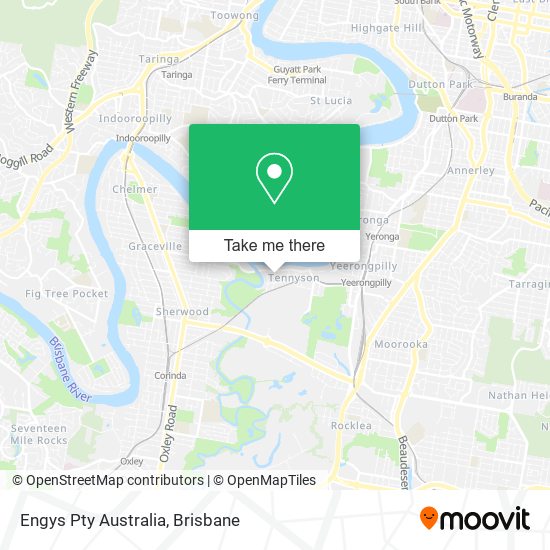 Engys Pty Australia map