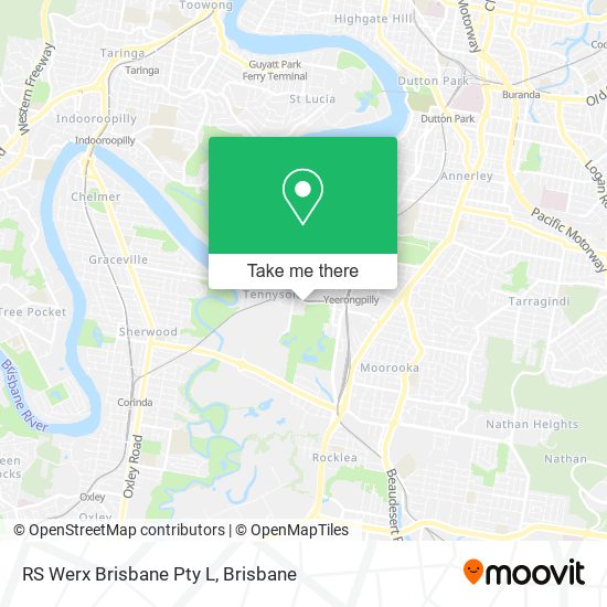 Mapa RS Werx Brisbane Pty L