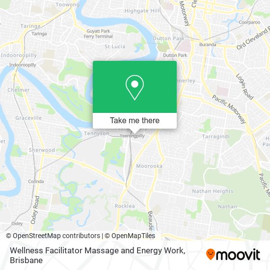 Wellness Facilitator Massage and Energy Work map