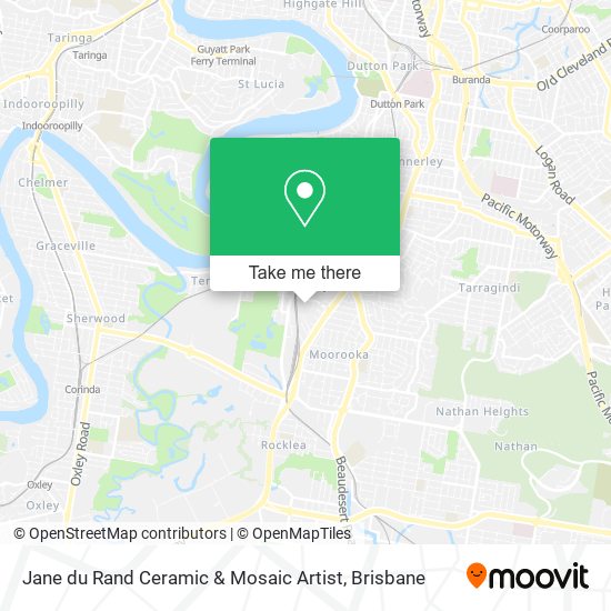 Jane du Rand Ceramic & Mosaic Artist map